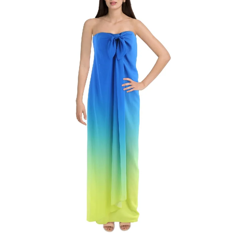 Button-Down DressLauren Ralph Lauren Womens Sleeveless Long Maxi Dress