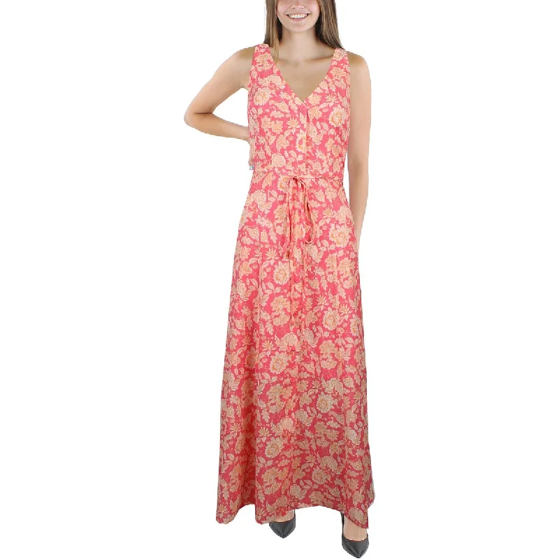 women's mini dressesFrench Connection Womens Cosette Verona Floral Print Long Maxi Dress