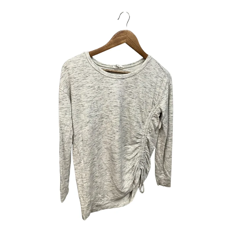 women's tops for those who believe in expressing their individuality through fashionTop Long Sleeve By Loft In Beige, Size: Xs