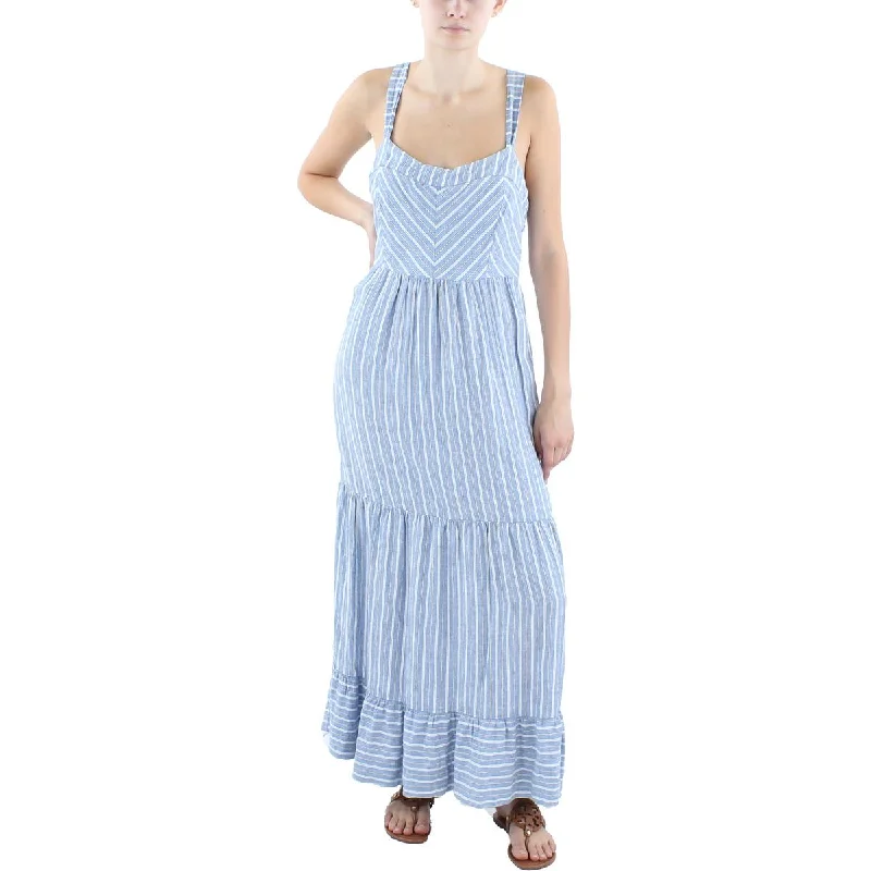 women's maxi dressesZ Supply Womens Striped Long Maxi Dress