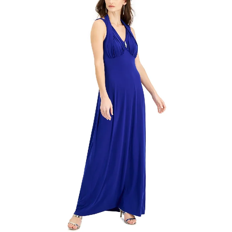 women's luxury dressesConnected Apparel Womens Embellished Maxi Evening Dress