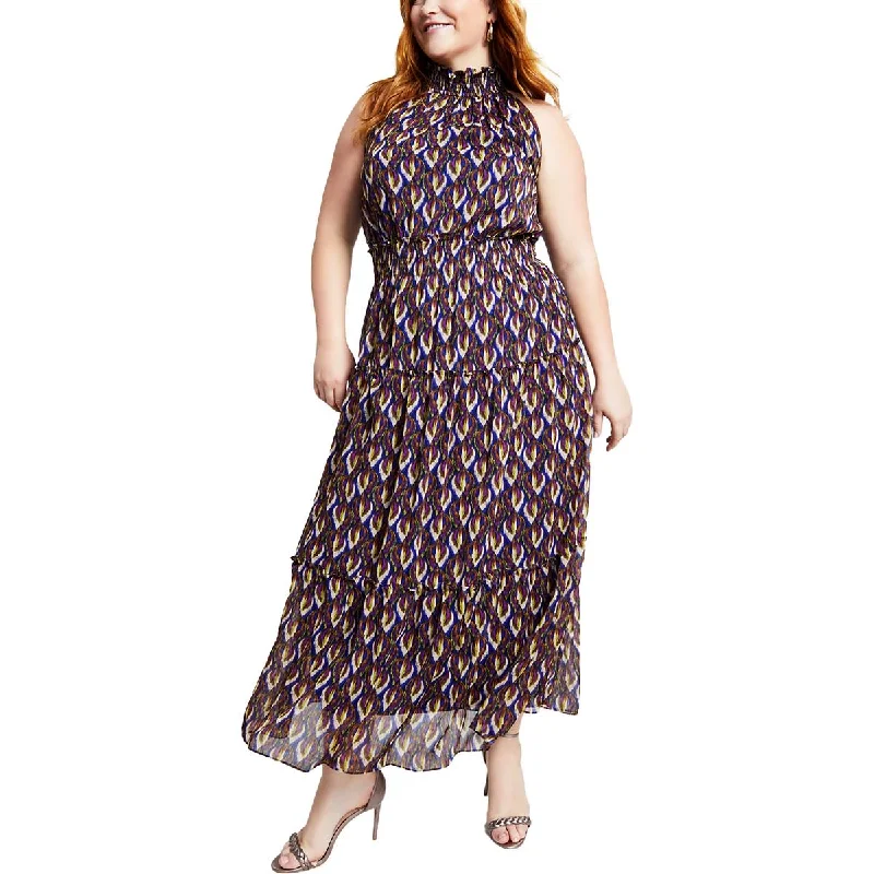 women's casual Friday dressesTaylor Womens Plus Tiered  Maxi Dress