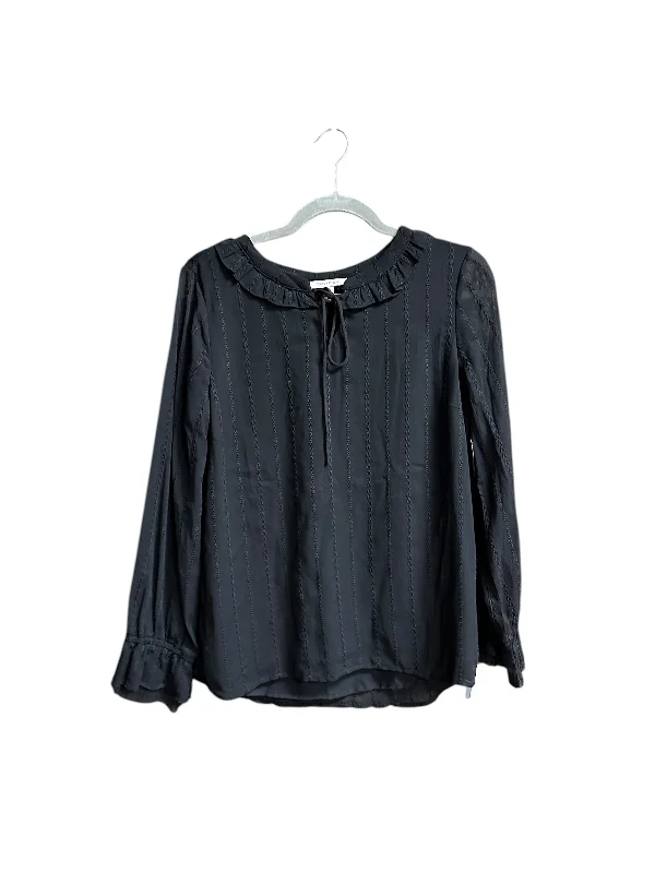 women's tops for those who want to stay warm and stylish during colder weatherTop Long Sleeve By Skies Are Blue In Black, Size: S