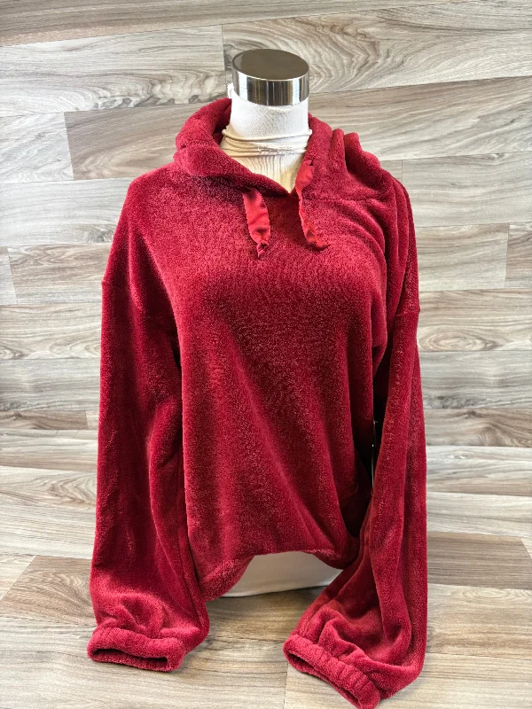 luxury women's topsTop Long Sleeve By Lc Lauren Conrad In Red, Size: M