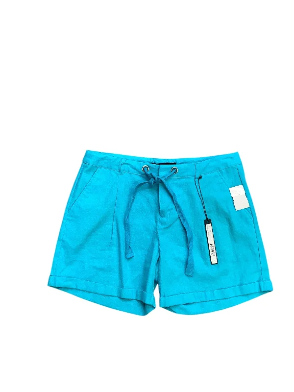 women's convertible shortsShorts By Harve Bernard In Aqua, Size: 8