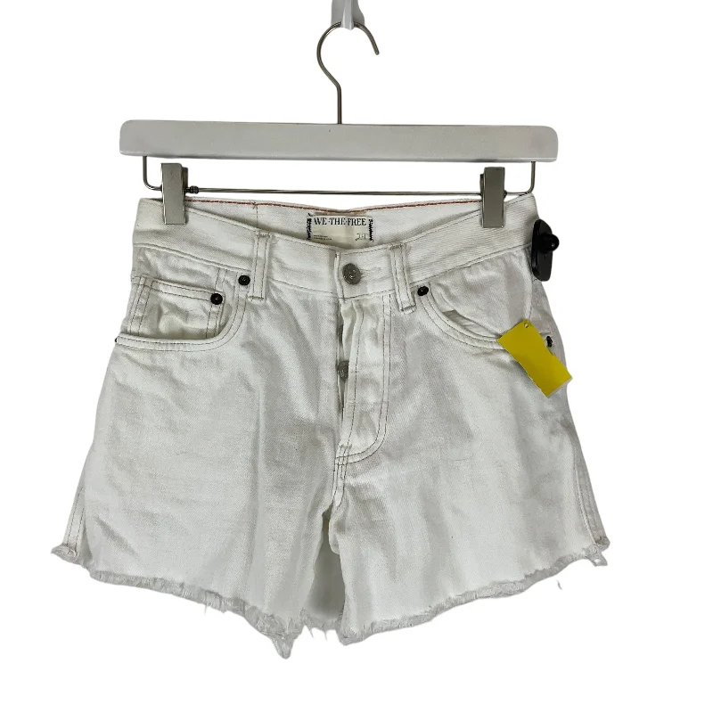 women's retro shortsShorts By We The Free In White Denim, Size: 0