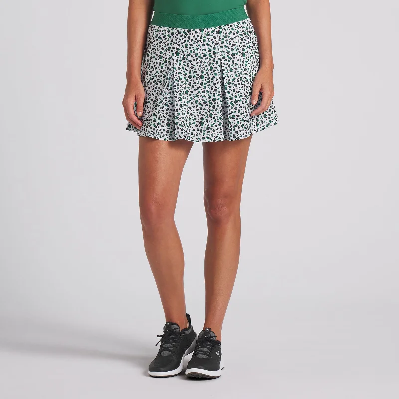 women's short shortsWomen's Pleated Leopard Golf Skirt