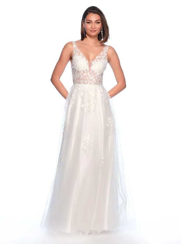 Fit-And-Flare DressWedding Dress by Dave and Johnny 11969