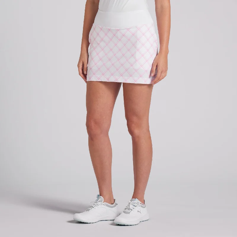 women's drawstring shortsWomen's Blake Plaid Golf Skirt