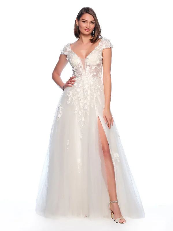 women's trendy dressesWedding Dress by Dave and Johnny 12013