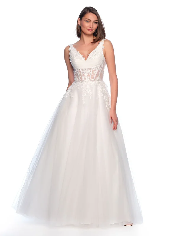 women's lace-up dressesWedding Dress by Dave and Johnny 11995