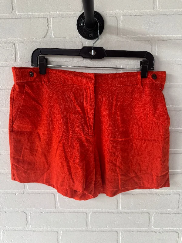 women's high-performance shortsShorts By Harve Bernard In Orange, Size: 10