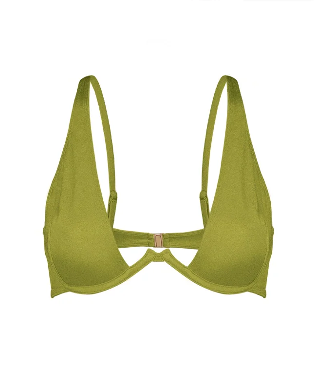 Vibrant Female SwimwearElla Top in Green