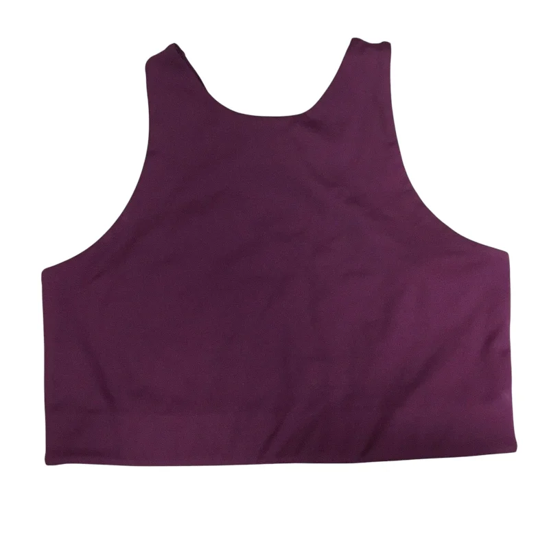 women's tops for those who want to add a personal touch to their wardrobe with unique and one-of-a-kind piecesAthletic Bra By Cmc In Purple, Size: L