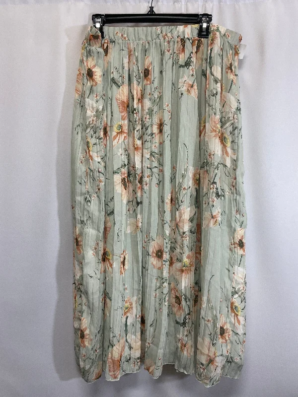 women's travel-friendly cocktail skirtsSkirt Maxi By H&m In Green, Size: Xl