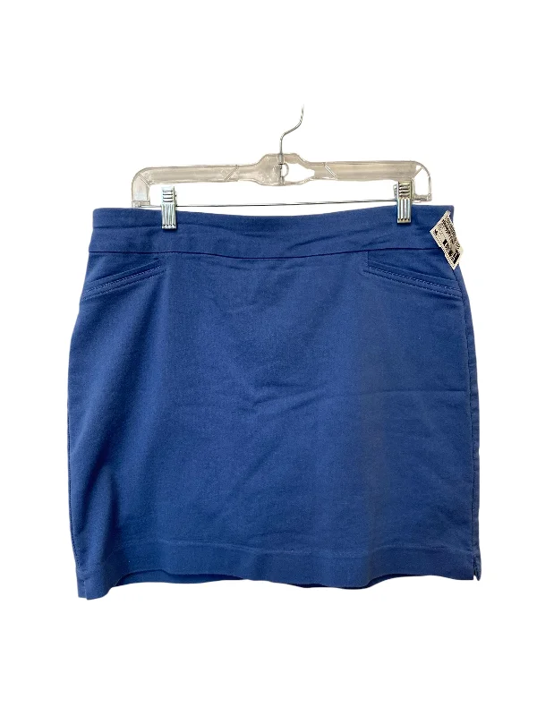 women's cotton skirtsSkirt Mini & Short By Croft And Barrow In Blue, Size: 12