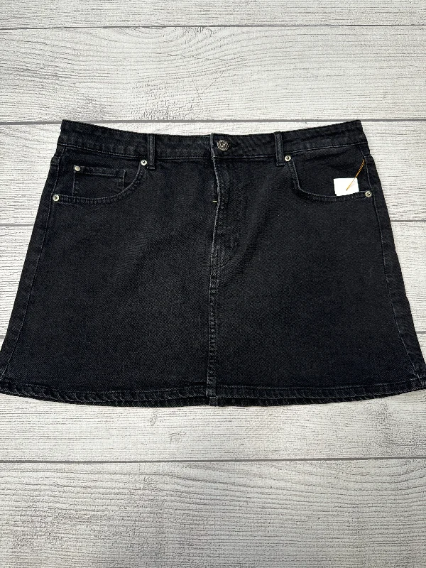 women's business skirtsSkirt Mini & Short By H&m In Black, Size: 14