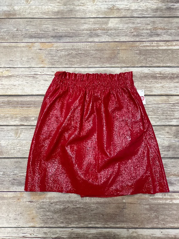 women's cocktail skirtsSkirt Mini & Short By Zara In Red, Size: S