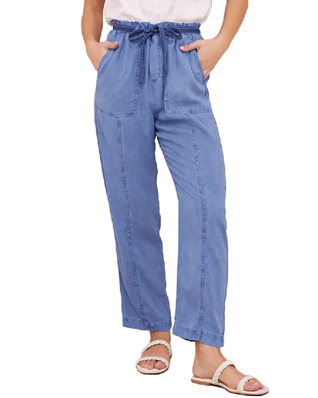 women's casual pantsBella Dahl Seamed Belted Trouser