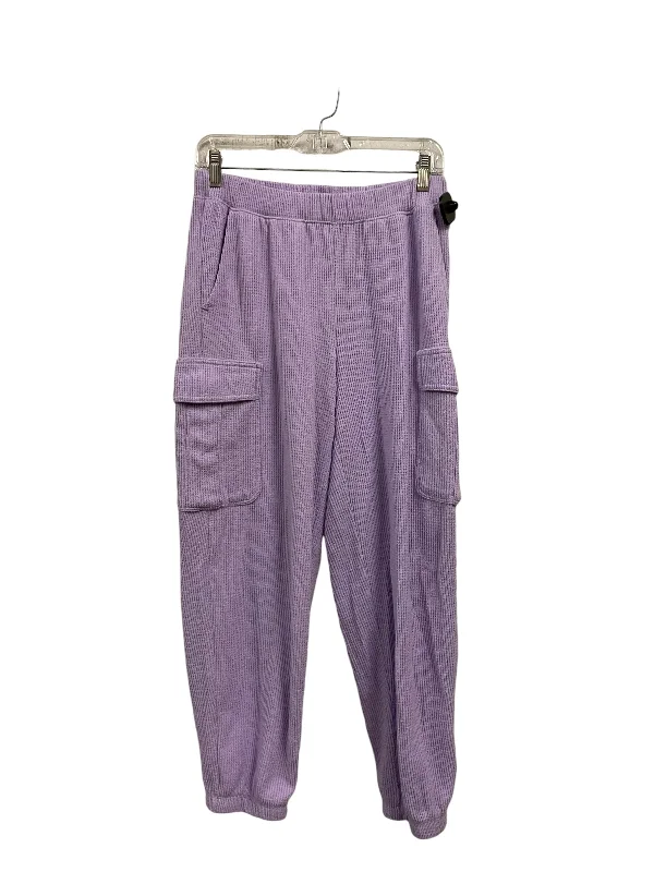 women's leggingsPants Joggers By Aerie In Purple, Size: S