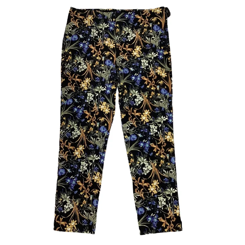 women's silk pantsPants Other By Counterparts In Floral Print, Size: 12