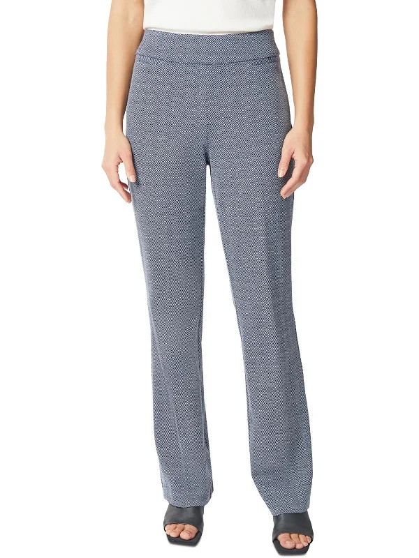 women's wool pantsWomens Herringbone Pull On Bootcut Pants