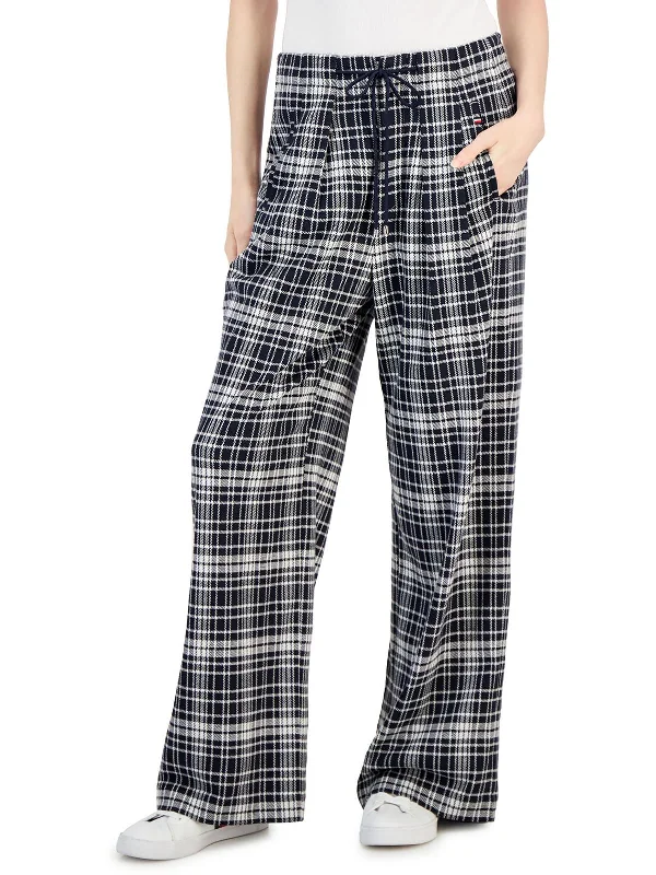 women's convertible pantsWomens High Rise Drawstring Wide Leg Pants