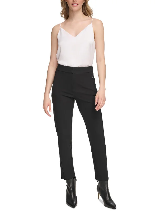 women's elegant pantsWomens Low Rise Business Ankle Pants