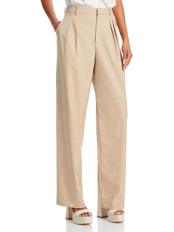 women's sustainable pantsWomens Pleated High Rise Dress Pants