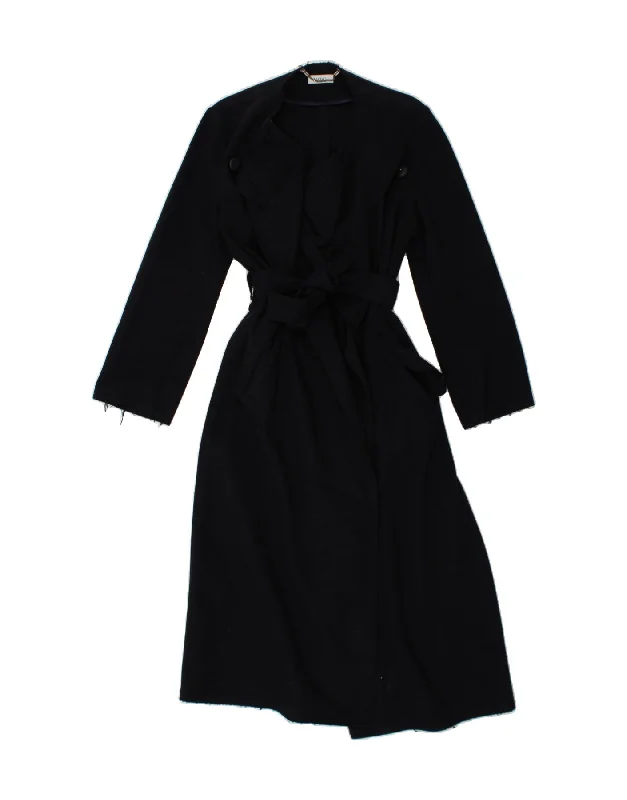 peacoats for womenMAX & CO. Womens Overcoat UK 10 Small  Navy Blue Wool