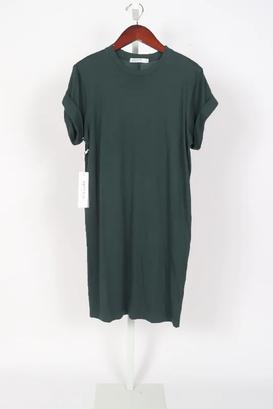 Tall Women DressCloud Jersey T-Shirt Dress - Verde