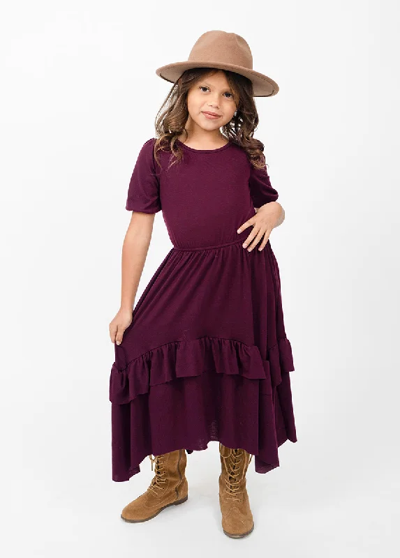 women's everyday dressesHarley Dress in Eggplant