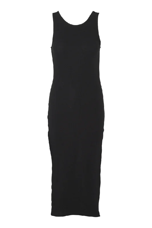 women's stylish dressesLudmilla Openback Dress - Black