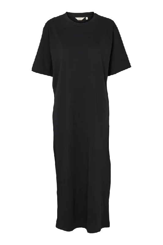 women's bespoke dressesRaja T-shirt Dress - Black