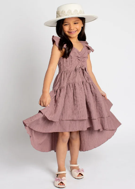 Velvet DressTara Dress in Lavender Dust