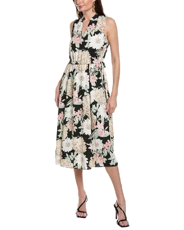 women's fair-trade dressesAnne Klein Drawstring Midi Dress