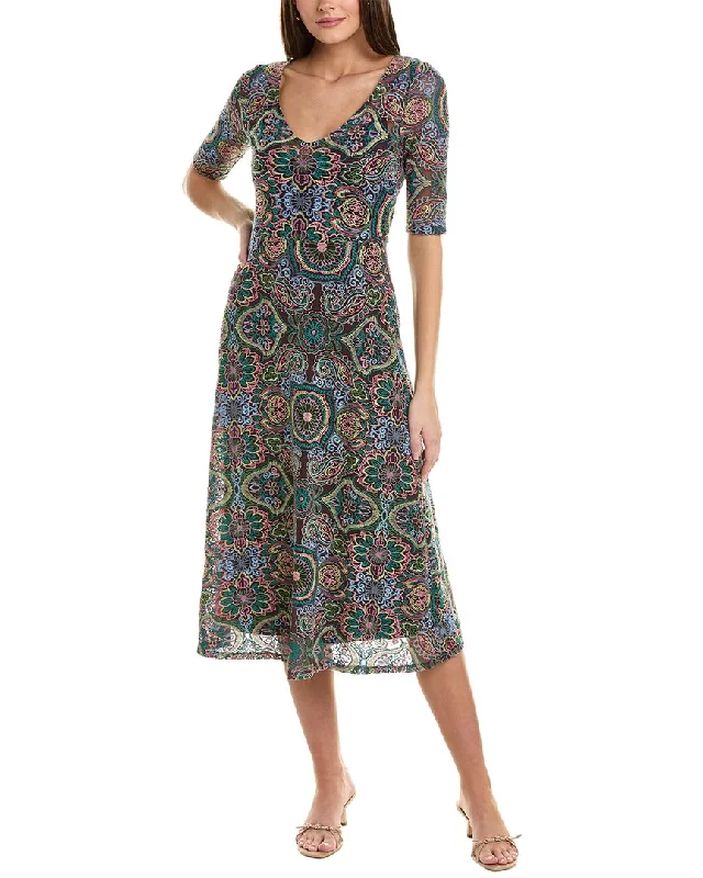 women's beach dressesJohnny Was Ambrosia Midi Dress