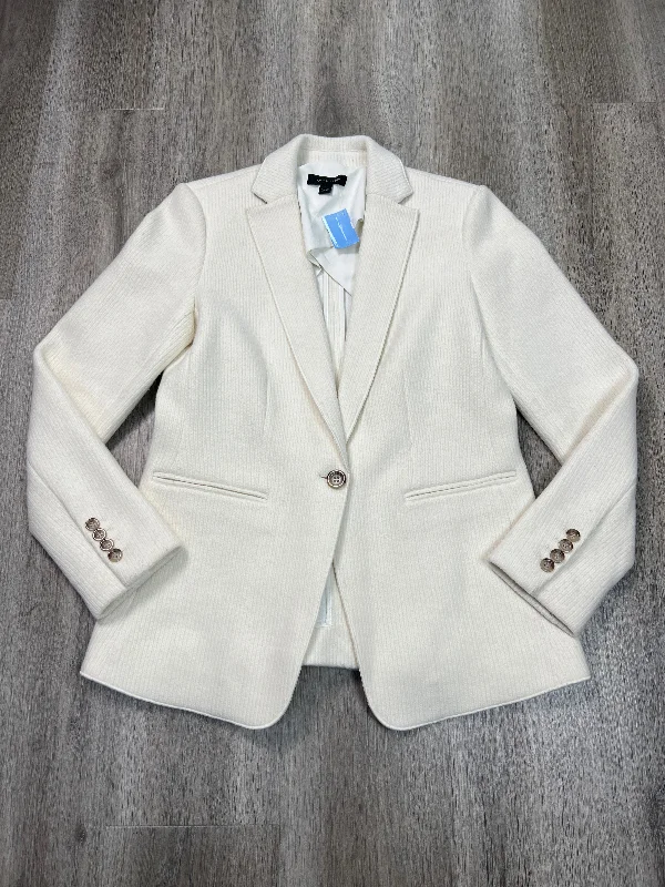 women's coats for those who love to experiment with fashionBlazer By Ann Taylor In White, Size: S