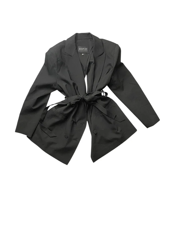 women's coats with satin liningsBlazer By Eloquii In Black, Size: 14