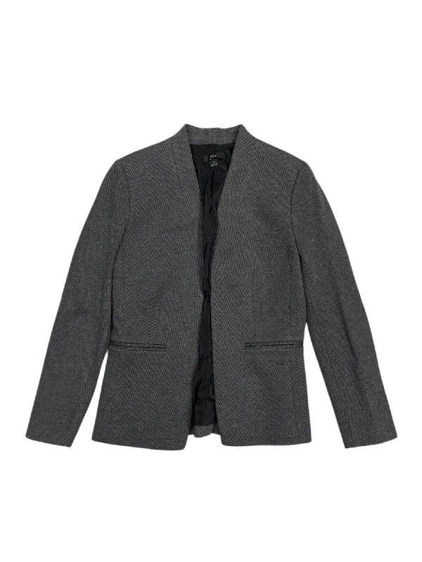 women's coats with asymmetrical hemsBlazer By J. Crew In Grey, Size: 4