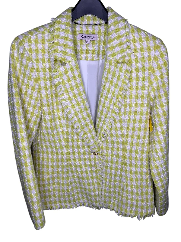 women's coats with sequin embellishmentsBlazer By Nanette By Nanette Lepore In Yellow, Size: S