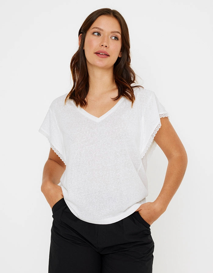 women's tops with bell sleevesCamiseta Manga Corta - Judi