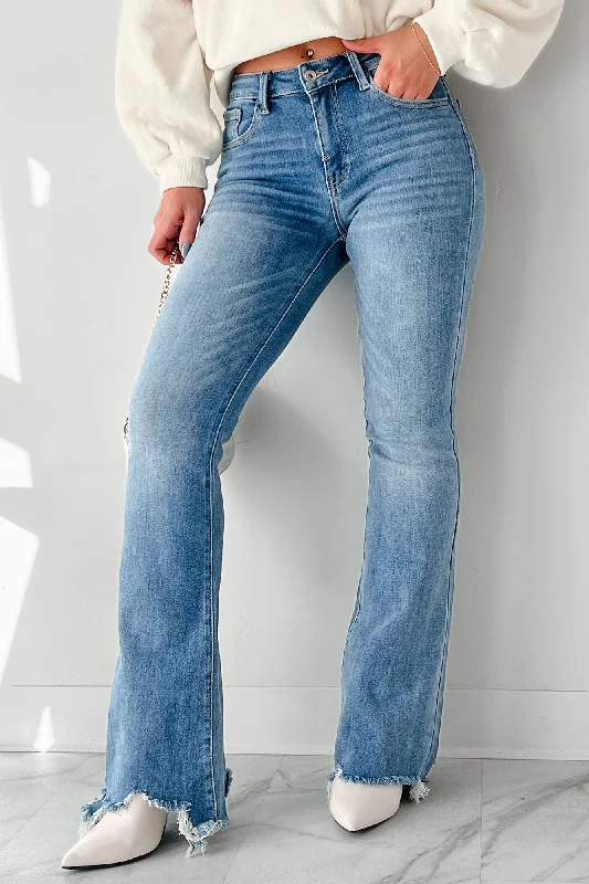 women's denim jeans with elastaneDaylin Special A Mid Rise Bootcut Jeans (Medium)