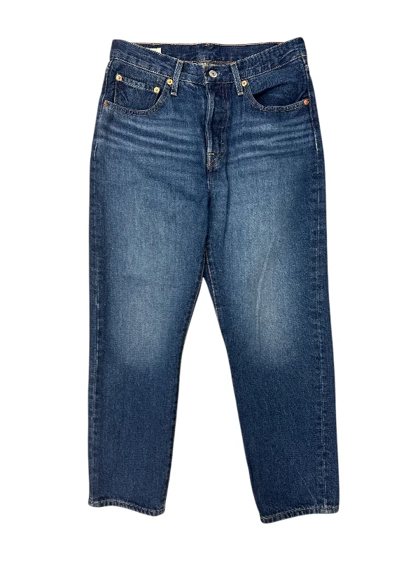 women's denim jeans with zippersJeans Designer By Everlane In Blue Denim, Size: 0