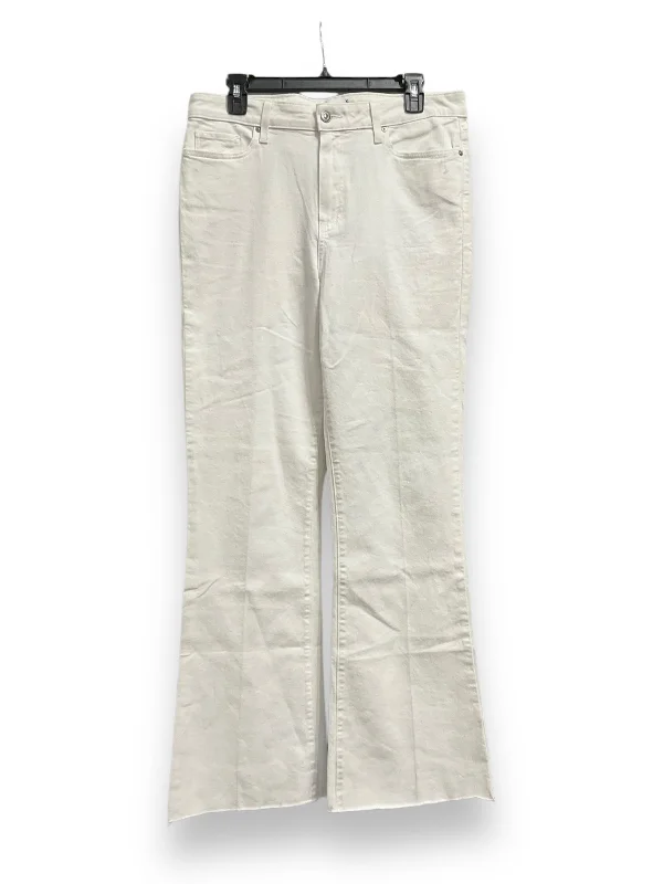 women's denim jeans for a flattering silhouetteJeans Straight By Paige In White, Size: 10