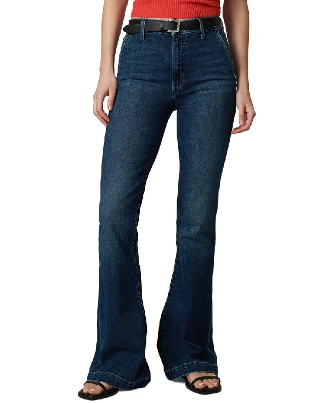 women's denim jeans for a comfortable fitJOE'S Jeans The Molly Double Down High-Rise Flare Jean