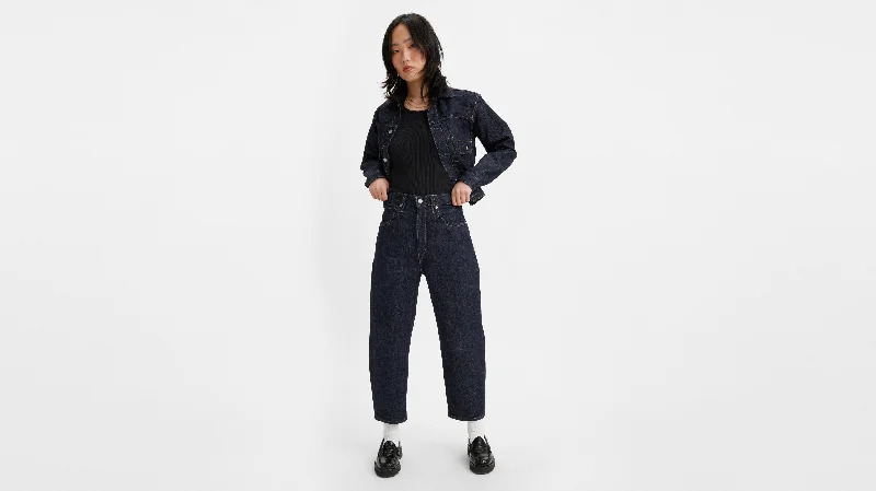 women's denim jeans for a chic appearanceLevi's® Women's Japanese Selvedge Barrel Jeans