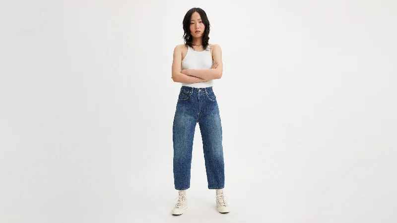 women's light denim jeansLevi's® Women's Made in Japan Barrel Jeans