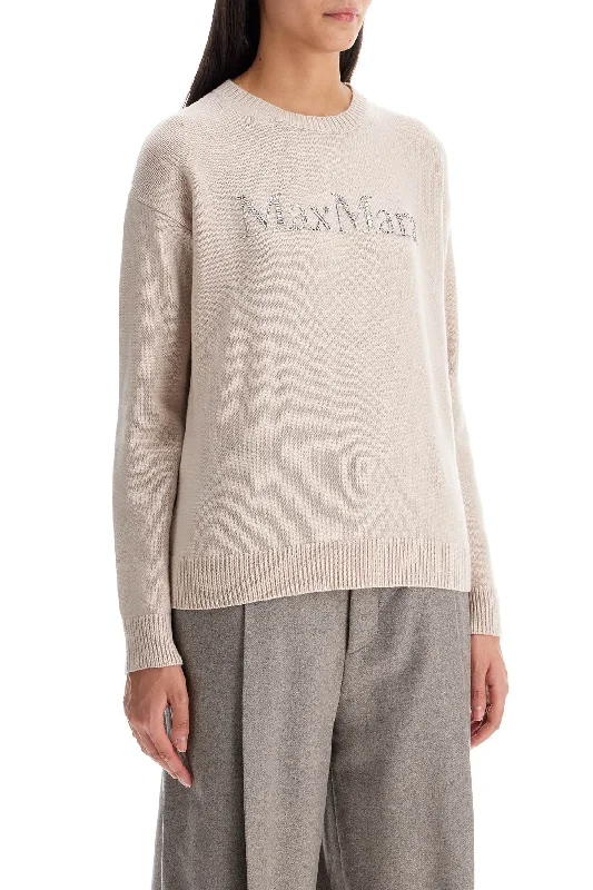 Designer SweatersS Max Mara 'kassel' Strass Logo