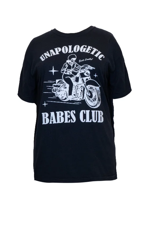 women's tops for those who want to add a touch of sophistication to their casual attireUnapologetic Babes Tee